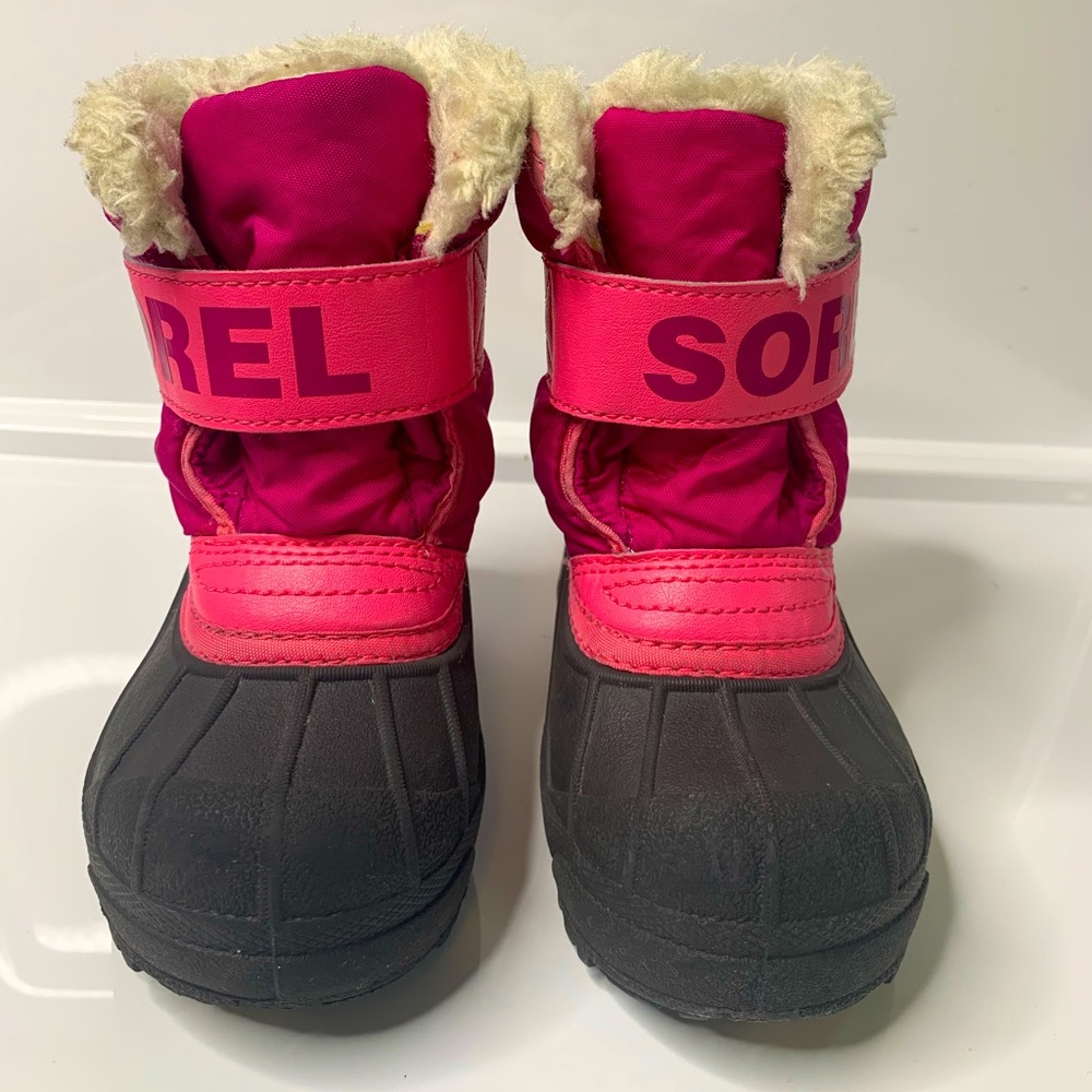 Sorel Kids Baby Girl’s Snow Boots waterproof size 7 Toddler